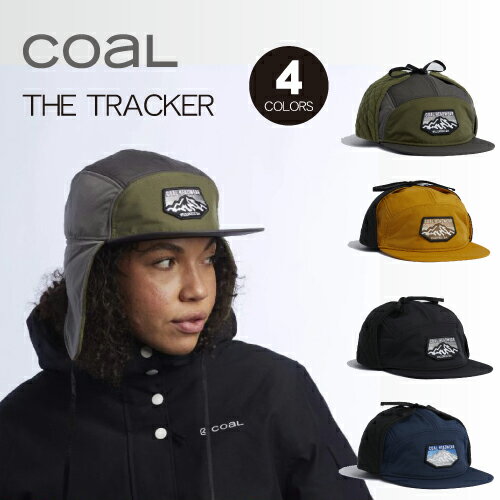 Rakuten - 即納★店頭受取OK★[日本正規品]キャップ 帽子 コール COAL THE TRACKER トラッカー 耳付き帽子 イヤーフラップ 防寒 スノーボード アウトドア スノボ メンズ レディース 男性 女性 ユニセックス 国内正規品