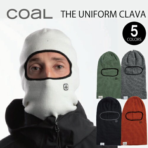 COAL THE UNIFORM CLAVA コール ユニフォームクラバ　バラクラバ ニット 目出し帽 スノーボード スキー パウダー バックカントリー ツリーラン バイク 日焼け対策