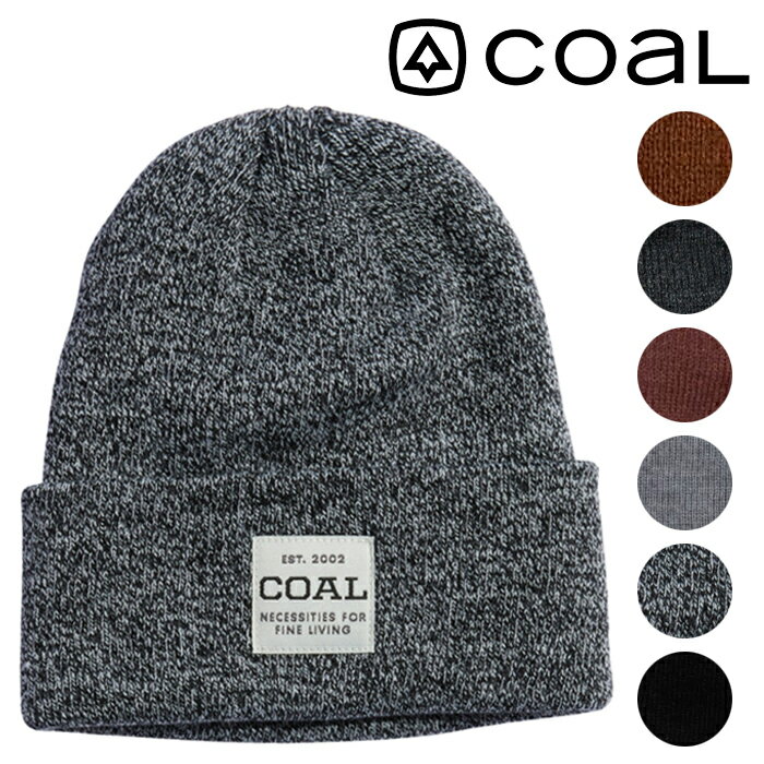 Rakuten - 即納★店頭受取OK★[日本正規品]ビーニー ニット帽 コール COAL THE UNIFORM ユニフォーム スノーボード スキー スノボ パウダー バックカントリー ツリーラン バイク 防寒 日焼け対策 メンズ レディース ユニセックス 国内正規品