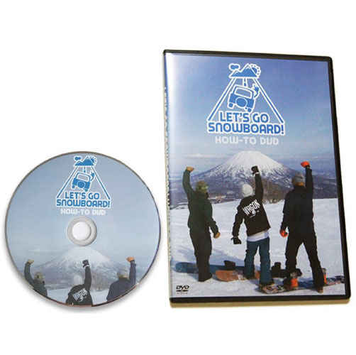 【 レッツゴースノーボード DVD　LET'S GO SNOWBOARD 】HOW TO ハウツー  ...