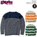 23-24 GREEN CLOTHING WOOL LAYER グリーンクロージング ウールレイヤー 2024 メリノウール100 ファーストレイヤー インナー 送料無料