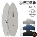 JUSTICE SURFBOARD CROCODILE SKIN IN.STA ジャスティスサーフボード クロコダイル インスタ 新素材サーフボード サイズ:5 039 8/5 039 10/6 039 3 オルタナティブ FCS2 EPSブランクス エポキシレジン ソフトトップ 初心者 ビギナー 送料無料