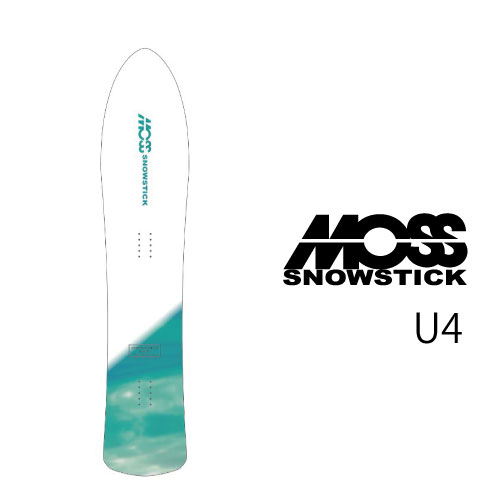 24-25 MOSS SNOWSTICK U4(151cm) モス スノースティック スノーボード パウダーボード 24-25 MOSS SNOWSTICK U4(151cm) モス スノースティック スノーボード パウダーボード