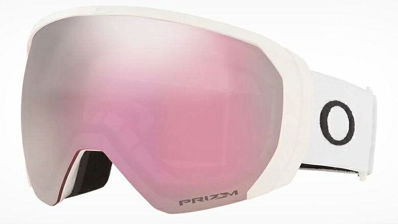 【OAKLEY　FLIGHT PATH XL / MATTE WHITE レンズ:PRIZM HI PINK IRIDIUM】オークリー フライトパス ゴーグル 球面レンズ プリズムレンズ メンズ レディース ユニセックス 凹凸 国内正規品 送料無料