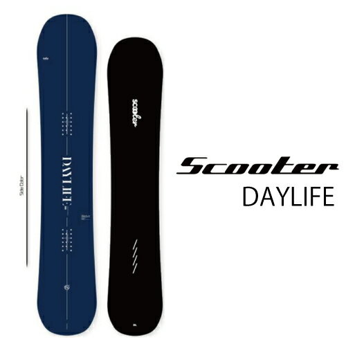 23-24 SCOOTER DAYLIFE スクーター デイライフ スノーボード 板 142 146 150 152 155 158 国産 2024