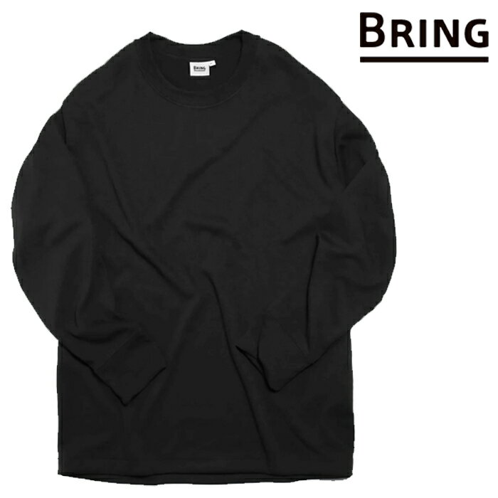 Rakuten - 即納★店頭受取OK★ 長袖 無地T ブリング ドライコットニー ロングスリーブTシャツ BRING DRYCOTTONY HEAVY WEIGHT Long sleeve T-shirt ロンT クルーネック 速乾 UVカット 快適 ハイキング 登山 春夏秋冬 おしゃれ キャンプ アウトドア ユニセックス メンズ レディース