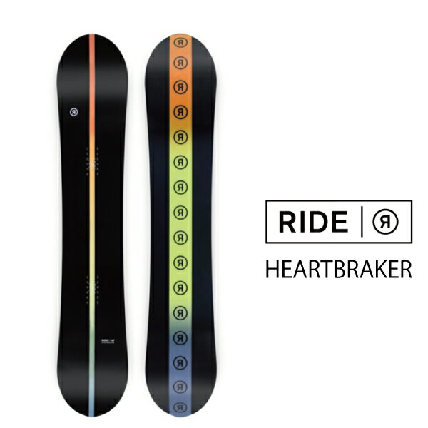 23-24 RIDE HEART BREAKER ハートブレーカー ユニセックス スノーボード 国内正規品 139 143 147 150