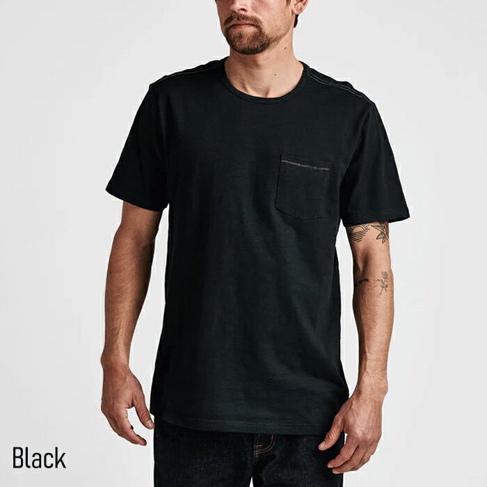 SHIFTの即納★店頭受取OK★ロアークリバイバル Tシャツ ROARK REVIVAL WELL WORN MDWT ORGANIC TEE 半袖Tee サーフ サーフィン メンズ 男性用 春夏｜アングル2