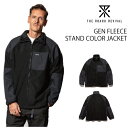 ROARK REVIVAL GEN3 FLEECE STAND COLLAR JACKET ロアークリバイバル ゲン3フリーススタンドカラージャケット ブラック...