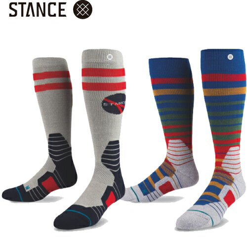 【STANCE SOCKS スタンスソックス SNOWBOARD & SKI　PARK】スタンス ソックス パーク ウール配合 メンズ レディース 立体 着圧 プレゼント 贈り物 オシャレ 靴下 ネコポス便対応 ポスト投函 スタンス