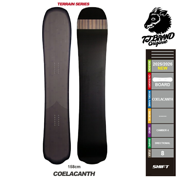 {[hwT/XOK[{Ki] 25-26 TJ BRAND COELACANTH eB[WFC uh V[JX Xm[{[h  2026 \ Ki