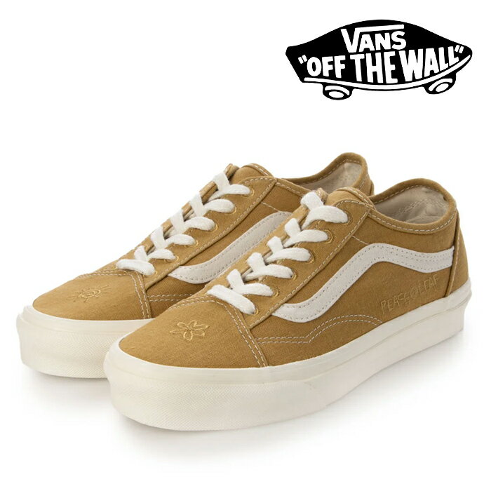 店頭受取OK★[日本正規品] ヴァンズ バンズ スニーカー VANS OLD SKOOL TAPE Mustard Gold メンズ レデ..