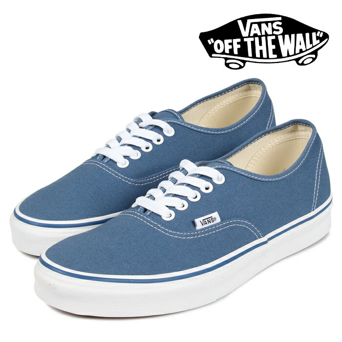 店頭受取OK★[日本正規品] ヴァンズ バンズ スニーカー VANS AUTHENTIC Navy メンズ レディース ユニセ..