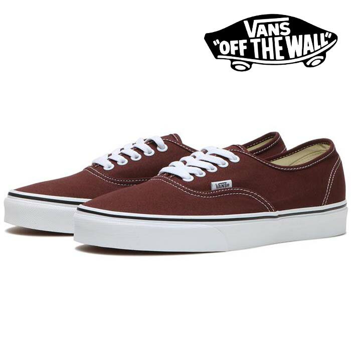 店頭受取OK★[日本正規品] ヴァンズ バンズ スニーカー VANS AUTHNTIC Colrtheory bitterchoc メンズ レ..