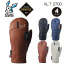 22-23 VOLUME GLOVES ALT 2700 PLUS 旧モデル 旧品 ボリューム レザーグローブ 本革 ミット ミトン ゴアテックス プリマロフト