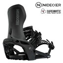 日本正規品 スノーボード ビンディング ナイデッカー NIDECKER LT-SUPERMATIC Black エルティ スーパーマティック バインディング メ...
