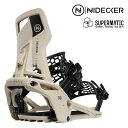日本正規品 スノーボード ビンディング ナイデッカー NIDECKER OG-SUPERMATIC Desert オージー スーパーマティック バインディング ...