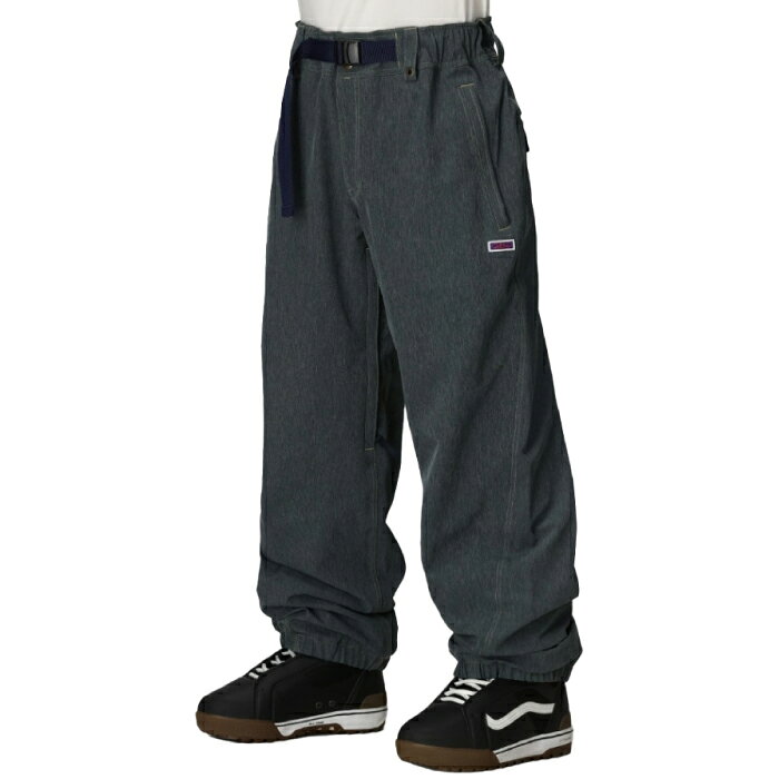 SHIFT WEB SHOPの【店頭受取OK】日本正規品 スノーボード ウェア パンツ シックスエイトシックス 686 MENS DOJO SHELL PANT Navy Denim メンズ 25-26｜アングル2