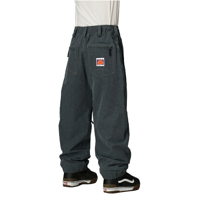 SHIFT WEB SHOPの【店頭受取OK】日本正規品 スノーボード ウェア パンツ シックスエイトシックス 686 MENS DOJO SHELL PANT Navy Denim メンズ 25-26｜アングル3