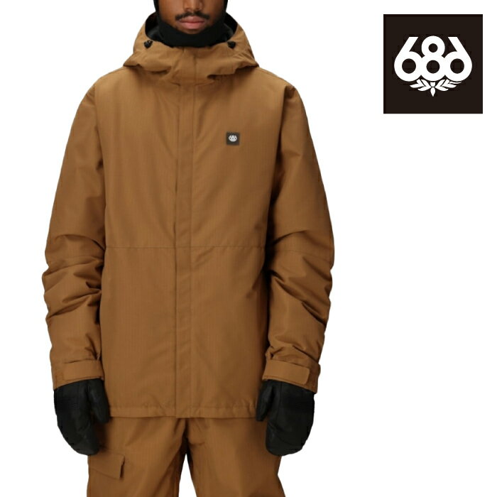 樂天商城 - 【店頭受取OK】日本正規品 スノーボード ウェア ジャケット シックスエイトシックス 686 MENS FOUNDATION INSULATED JACKET Caramel Ripstop メンズ 25-26