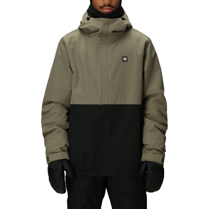 【店頭受取OK】日本正規品 スノーボード ウェア ジャケット シックスエイトシックス 686 MENS FOUNDATION INSULATED JACKET Sage Colorblock メンズ 25-26 2