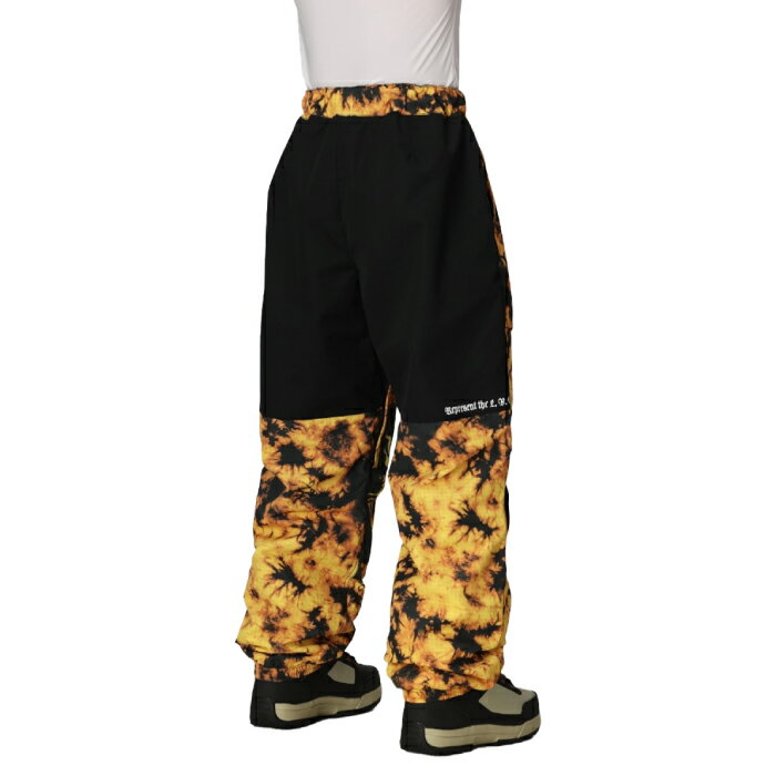 【店頭受取OK】日本正規品 スノーボード ウェア パンツ シックスエイトシックス 686 MENS 686 SUBLIME SHELL PANTS Sublime Orange Tie Dye メンズ 25-26 3