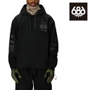 日本正規品 スノーボード パーカー フーディー シックスエイトシックス 686 MENS WATERPROOF ASSC F1 HOODY Assc Black メンズ 25-26 予約