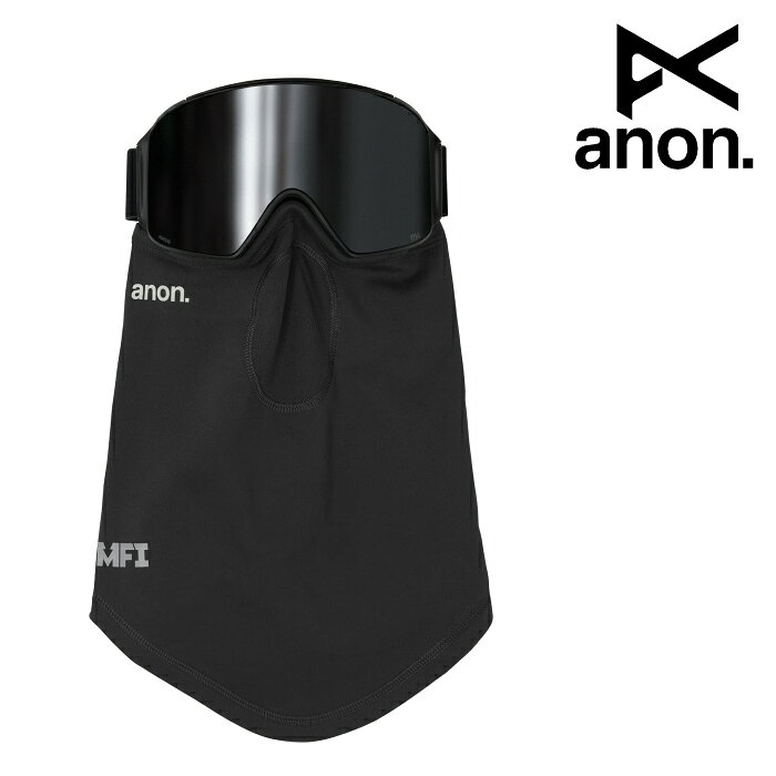 A midweight neck warmer for added warmth on colder days. MFI compatibility ensures a seamless connection with your goggles. The Anon MFI Midweight Neck Warmer provides full-face coverage from wind, sun, and cold with our exclusive magnetic connection that seals the face mask to any MFI-compatible Anon goggles. Versatile midweight fabric offers the perfect amount of warmth and breathability for colder weather condition. The magnetic carrier in this neck warmer is easily removed for machine washing or when you choose to wear it with non-MFI goggles. MFI Goggle-Ready It comes with all three types of MFI carriers, so it's compatible with any pair of MFI goggles. Mesh Ventilation Panel A mesh ventilation panel in the center serves as a vent for your breath, so your goggles don't fog up. Removable Magnetic Carrier The carrier insert is removable for machine washing or to wear the face mask with non-MFI goggles. Tech ・Magnetic Facemask Integration ・Midweight Fabric ・Center Mesh Breath with Low ・Profile Flat Lock Seam ・Contoured Shape ・Compatible with all MFI goggles ▼ お店に遊びに来てね！ ▼ 店頭受け取りの設定方法はコチラ↑ 商品やチューニング、メンテナンス等々… 当店スタッフがお客様のお悩み相談お伺いします。