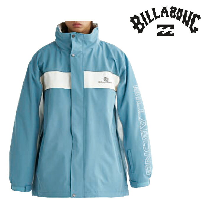 STAND COLLAR JACKET BG01M752 WATERPROOF：10,000mm BREATHABLE：10,000g/m2/24hr FABRIC：2L Stretch Tussah INSULATION：Shell LINING：Printed Taffeta FIT：Relaxed - 重要な箇所にシームテープを装備 - 胸の内側にジッパー付き収納ポケット - 起毛素材で暖かいハンドポケット - ストレッチ生地のリストゲーター - 袖口が調節可能なベルクロカフ - アジャスター付フード - ポケット内部にキーフック付き - 裾の内側にパスケース収納ポケット付き - スタンドカラーにフード収納可 ●BILLABONG MENS BODY MEASUREMENT（サイズ目安） S M L XL CHEST WIDTH 88 92 96 100 WAIST WIDTH 74 78 82 86 HEIGHT 165 170 175 180 INSEAM 74 77 80 83 単位: cm ※こちらのサイズ表はヌードサイズの目安ですので商品の実寸ではありません。 ▼ お店に遊びに来てね！ ▼ 店頭受け取りの設定方法はコチラ↑ 商品やチューニング、メンテナンス等々… 当店スタッフがお客様のお悩み相談お伺いします。