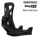 スノーボード ビンディング バートン BURTON MENS STEP ON Re:Flex 【Black】ステップオン リフレックス ブラック メンズ バインディング 24-25 日本正規品(4)