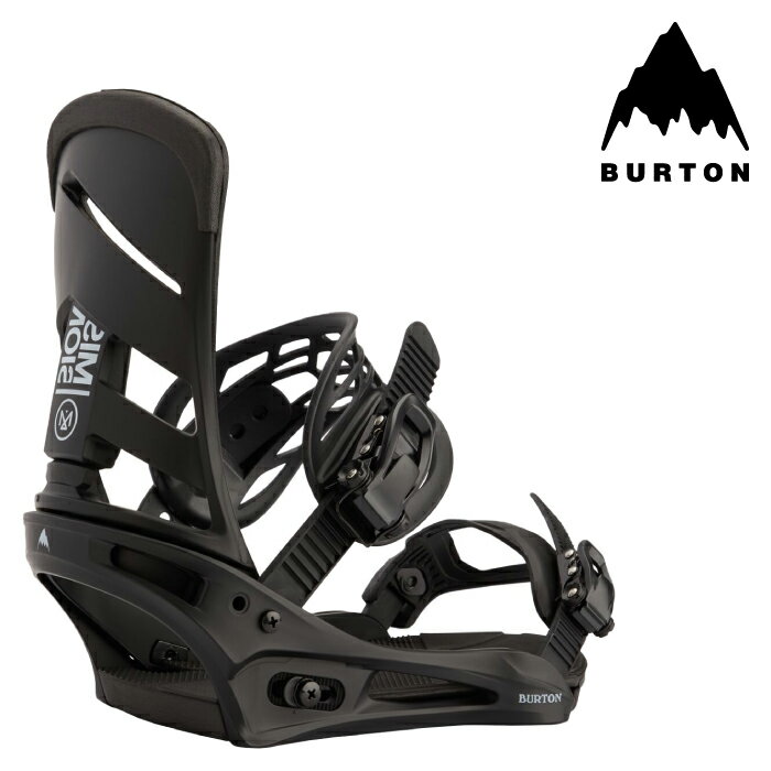日本正規品 スノーボード ビンディング バートン BURTON MENS MISSION Re:Flex Black ミッション リフレックス バインディング メンズ 25-26