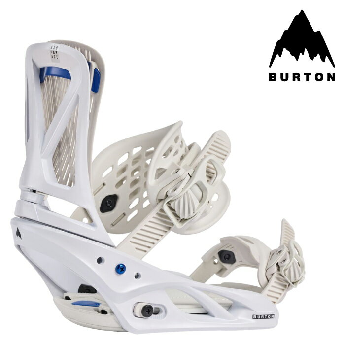 日本正規品 スノーボード ビンディング バートン BURTON WOMENS ESCAPADE Re:Flex White エスカペイド リフレックス バインディング レディース 25-26