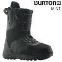 スノーボード ブーツ バートン BURTON WOMENS MINT Black ミント ブラック レディース 24-25 日本正規品