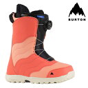 スノーボード ブーツ バートン BURTON WOMENS MINT BOA WIDE 【Peach Echo】 ミント ボア ワイド ピーチ エコー レディー...