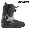 日本正規品 スノーボード ブーツ ディーラックス DEELUXE ID DUAL BOA Essential Black アイディー デュアル ボア メンズ レディース 25-26