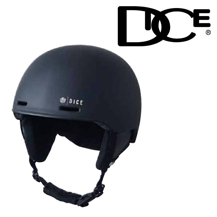 【店頭受取OK】日本正規品 ヘルメット ダイス DICE D6 MBK スキー スノーボード 26-27