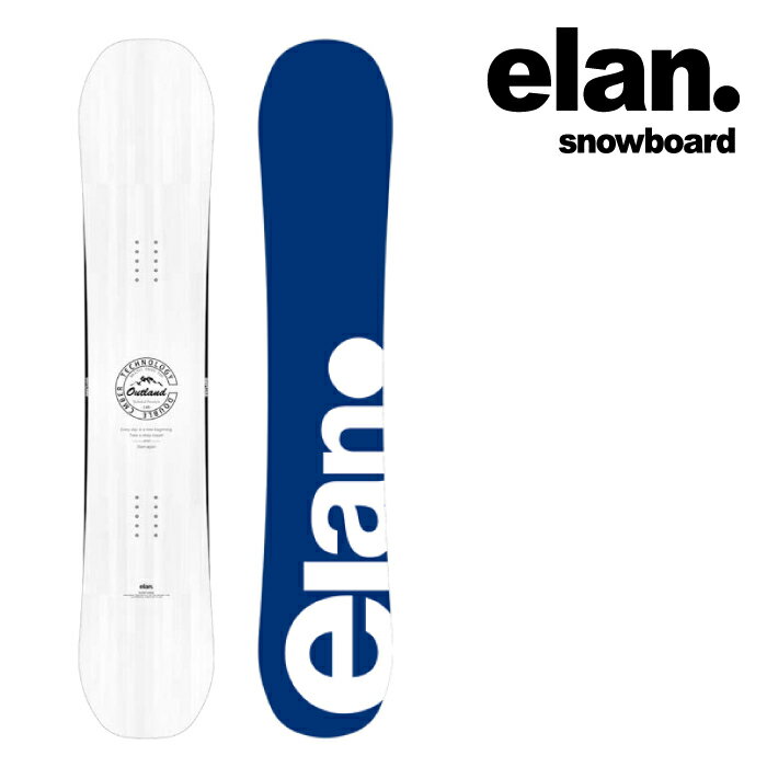 日本正規品 スノーボード 板 エラン ELAN OUTLAND White アウトランド メンズ レディース 25-26