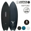 【JUSTICE SURFBOARD CROCODILE SKIN RAPTOR2 ジャスティスサーフボード クロコダイル ラプター2】新素材サ...