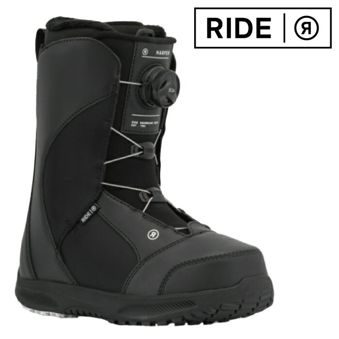 {Ki Xm[{[h u[c Ch RIDE HARPER Black n[p[ fB[X 25-26