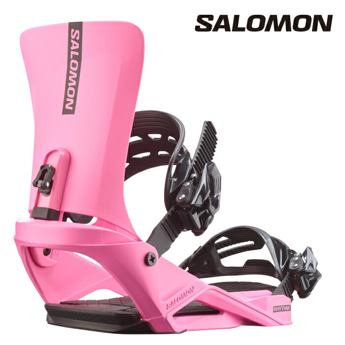 日本正規品 スノーボード ビンディング サロモン SALOMON RHYTHM Pink リズム バインディング メンズ ..