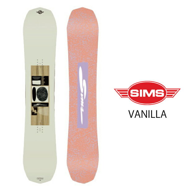 スノーボード 板 シムス 24-25 SIMS VANILLA ヴァニラ レディース 日本正規品