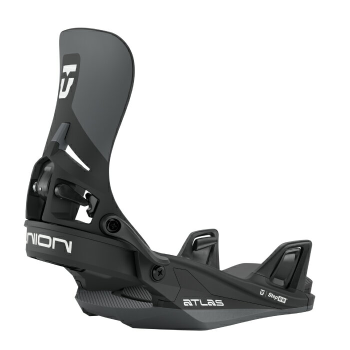 【店頭受取OK】日本正規品 スノーボード ビンディング ユニオン UNION ATLAS STEP ON Black アトラス ステップオン バインディング メンズ 25-26 2