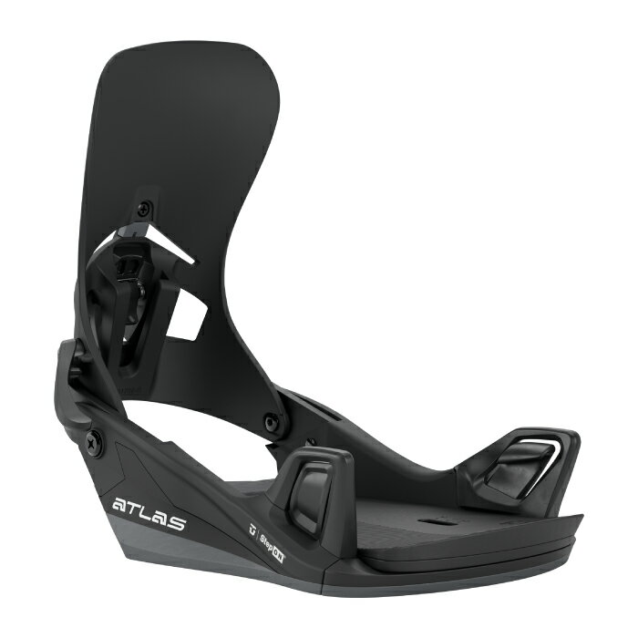 【店頭受取OK】日本正規品 スノーボード ビンディング ユニオン UNION ATLAS STEP ON Black アトラス ステップオン バインディング メンズ 25-26 3