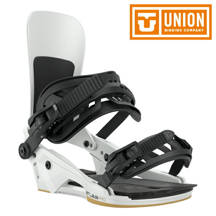 日本正規品 スノーボード ビンディング ユニオン UNION ATLAS PRO Metallic White アトラス プロ バイ..