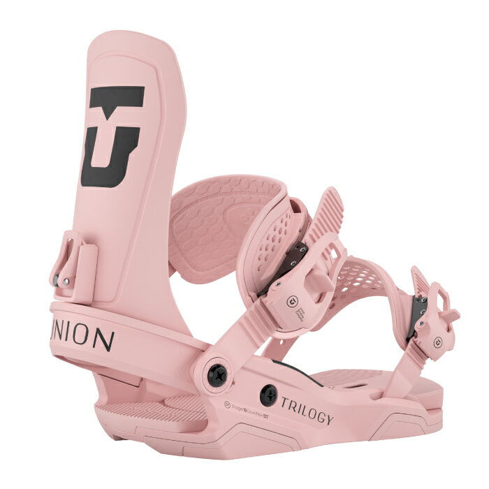 【店頭受取OK】日本正規品 スノーボード ビンディング ユニオン UNION TRILOGY TEAM HB Rose トリロジー バインディング レディース 25-26 2