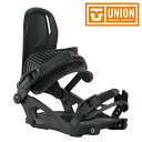 日本正規品 スノーボード ビンディング ユニオン UNION CHARGER Black チャージャー スプリットボード 25-26 予約