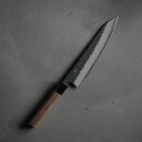 包丁 牛刀 【 石鎚金物 青紙スーパー 黒肌 ステンレス 牛刀 210mm ウォルナット柄 】 贈り物 プレゼント 鋼 青鋼 土佐打刃物 210