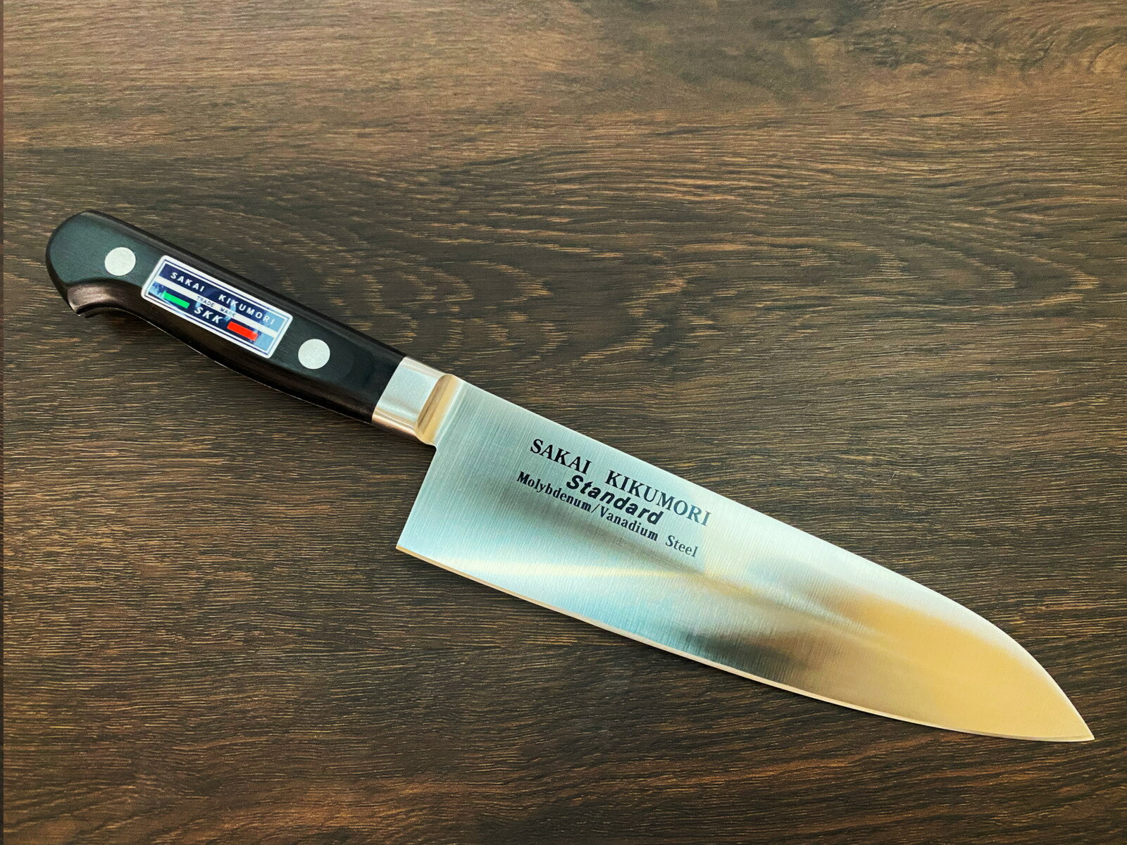 Sakai High-Carbon Steel 180mm Santoku (All-Purpose Knife) | Japanese Kitchen Knife