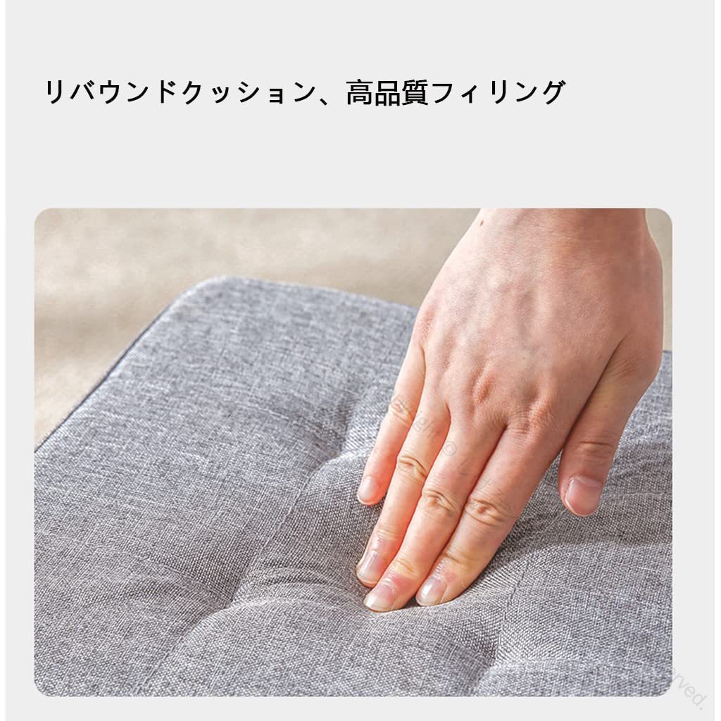 スツール 収納 踏み台 オットマン 収納スツール 収納ボックス 収納ケース ステップ台 足置き 収納箱 足置き台 腰掛け 化粧スツール 玄関スツール おしゃれ クッション ドレッサーチェア 座る心地良い 座れる収納ボックス リビング 玄関 寝室適用 ブラウン 布製で快適な座り心(3)