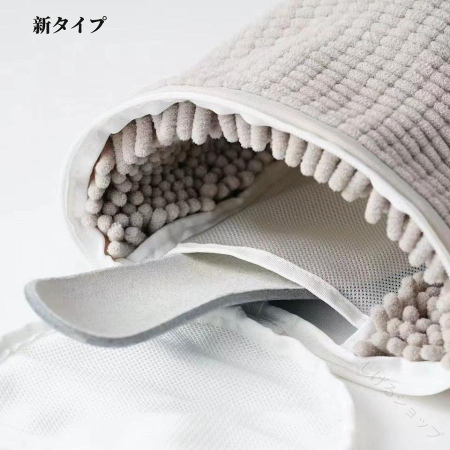 2枚入り ズックリーンネット 靴用洗濯ネット 靴 洗濯ネット 洗濯機で丸洗い可能 靴用洗濯袋 靴ブラシ対..